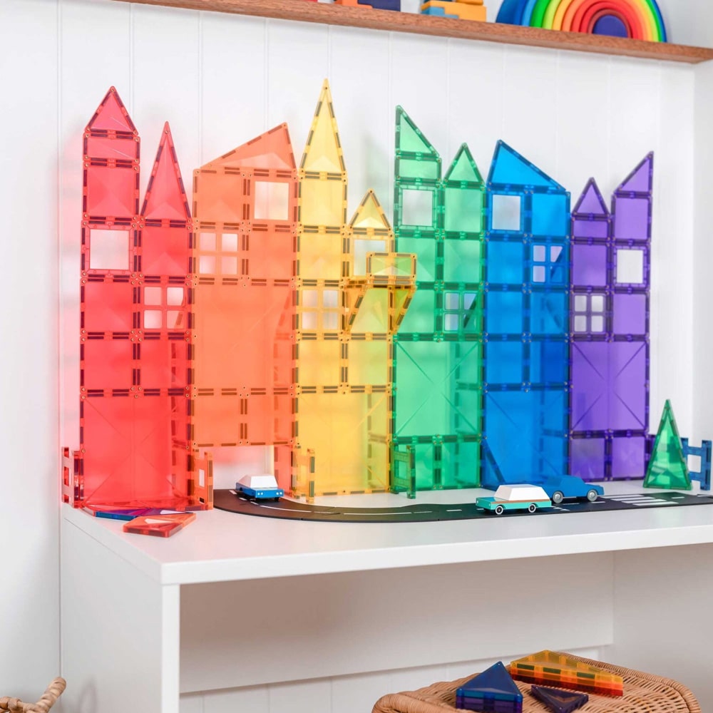 Connetix Tiles Rainbow 102 Delige Creative Pack Connetix Tiles