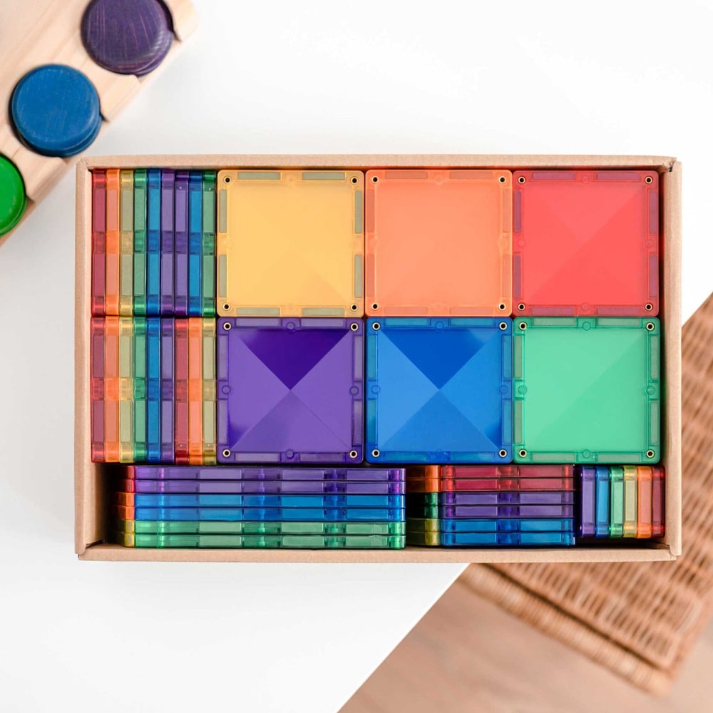Connetix Tiles Rainbow 102 Delige Creative Pack Connetix Tiles