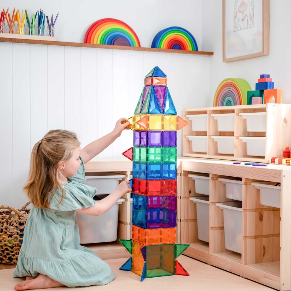 Connetix Tiles Rainbow 102 Delige Creative Pack Connetix Tiles