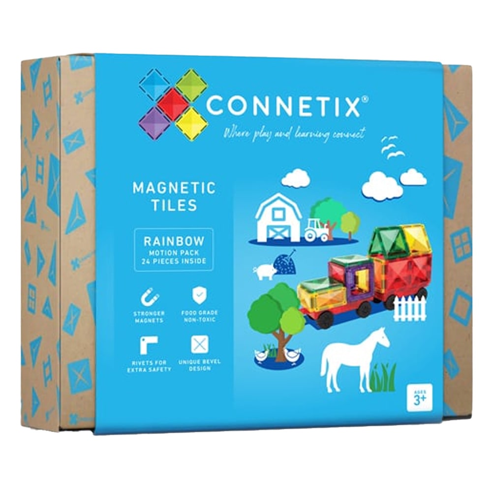 Connetix Tiles 24 Delige Motion Pack Connetix Tiles
