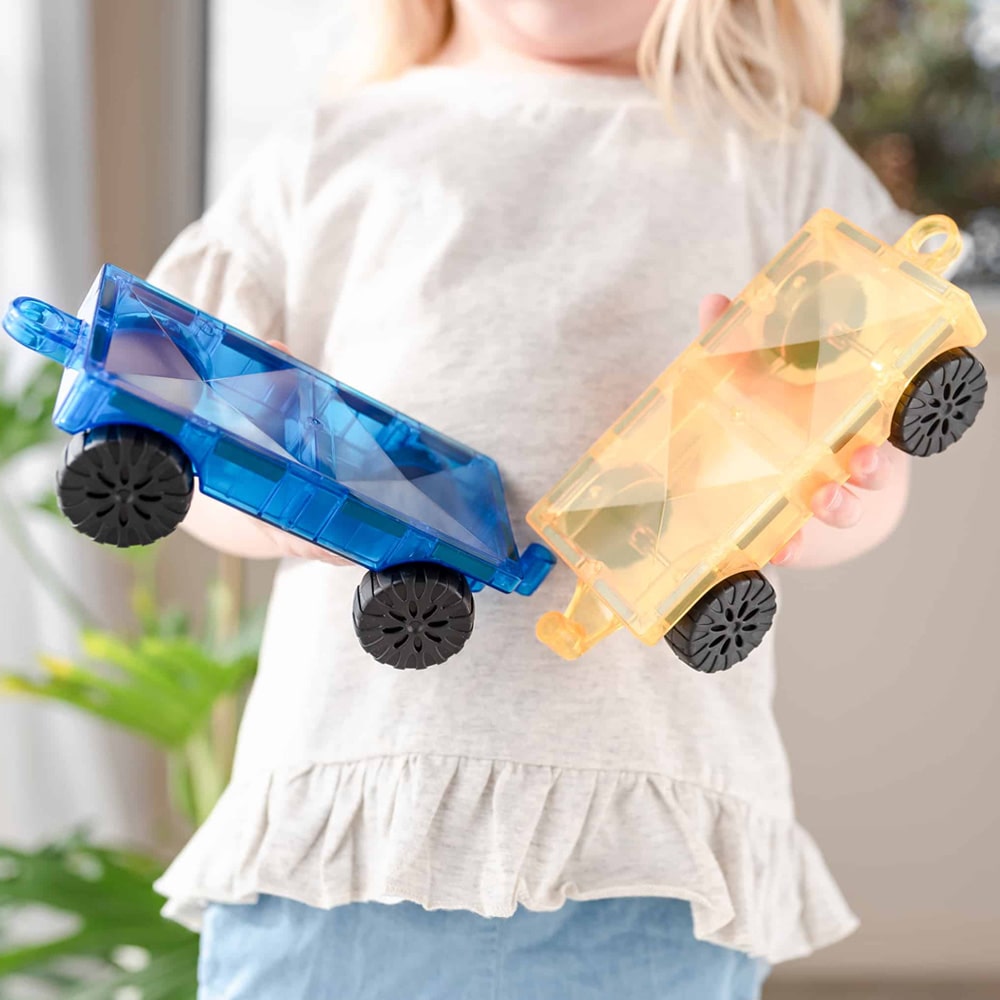 Connetix Tiles Auto Pack Uitbreidingsset 2 Stuks Connetix Tiles