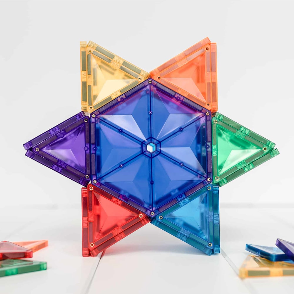 Connetix Tiles Rainbow 30 Delige Geometry Pack Connetix Tiles