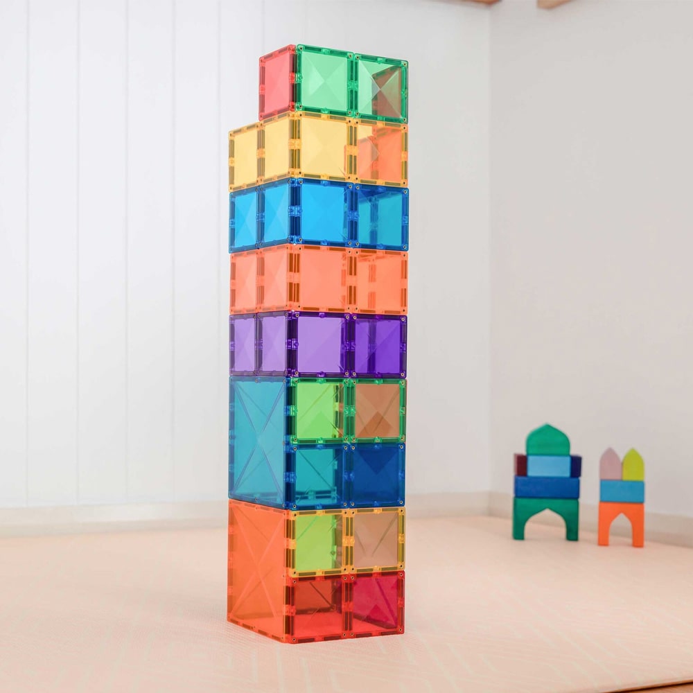 Connetix Tiles Rainbow 42 Delige Vierkant Pack Connetix Tiles