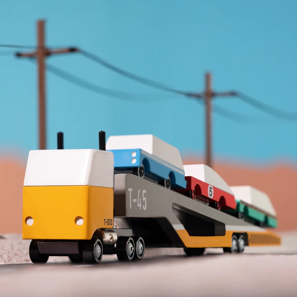 Candylab Truck Magnetic Car Transporter Candylab