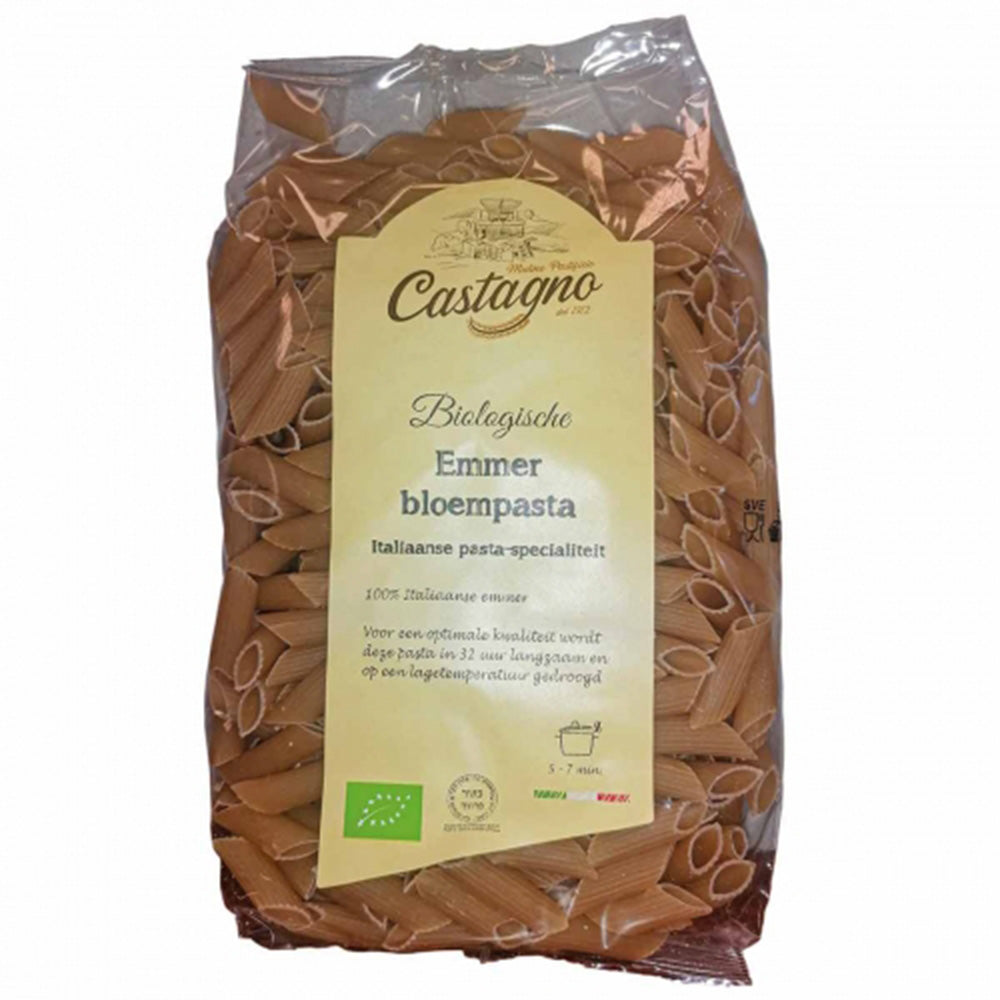 Castagno Emmer Volkorenpasta - Penne Biomarkt