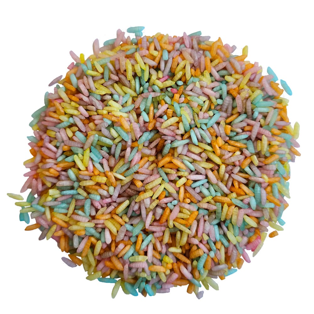 Grennn Speelrijst Pastel Mix 300 Gram Grennn