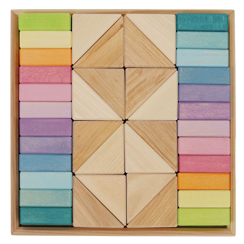 Grimms Bouwblokken Duo - Pastel Grimms