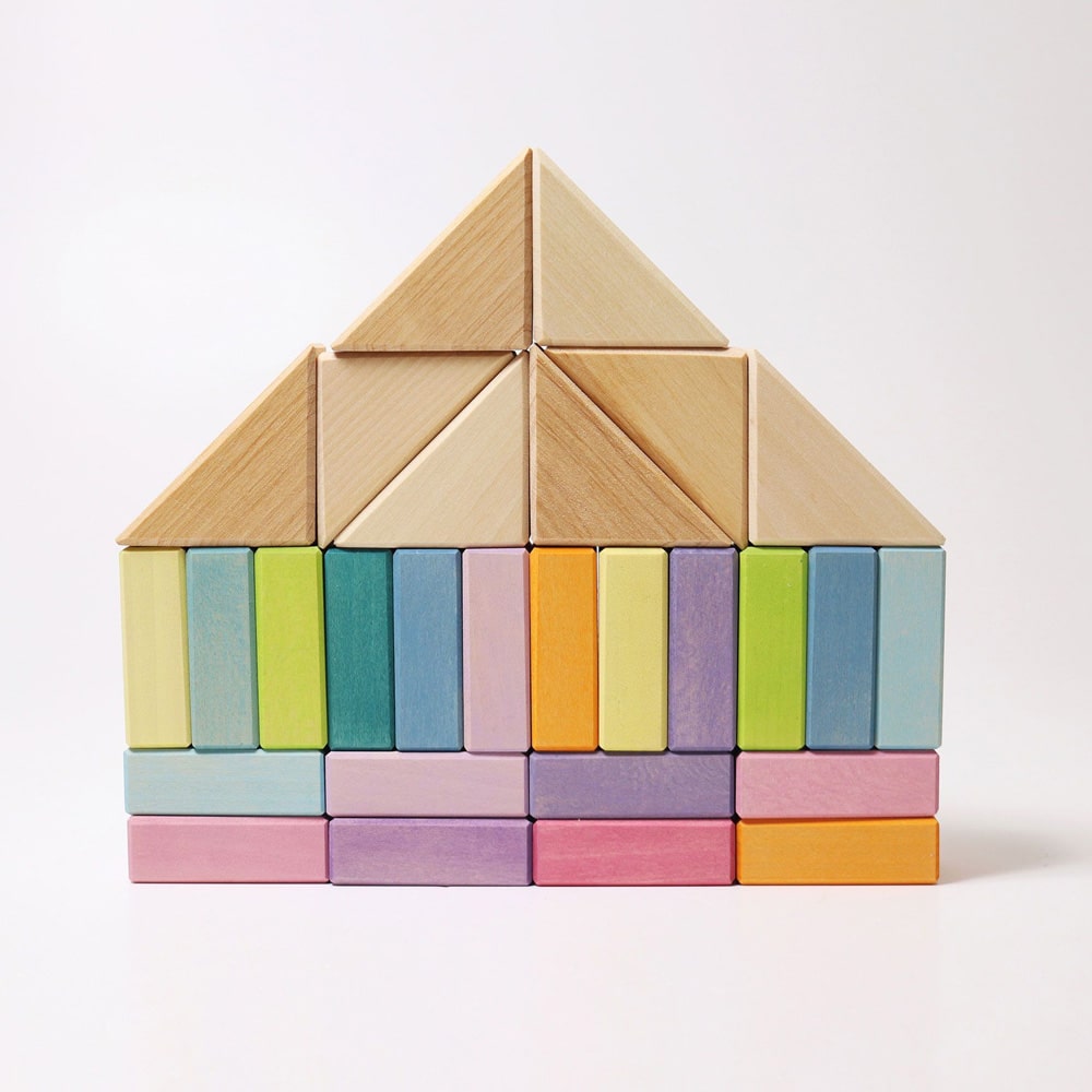Grimms Bouwblokken Duo - Pastel Grimms