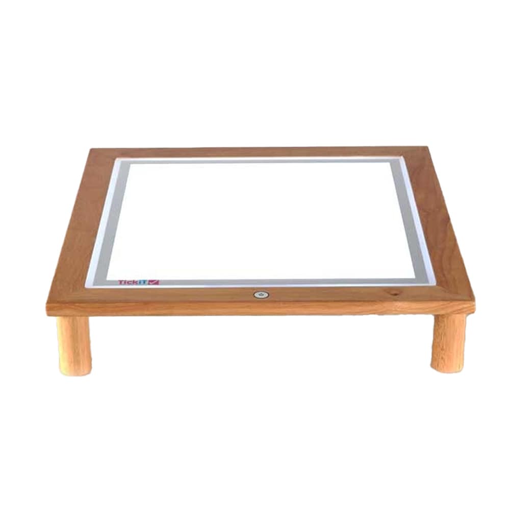 TickiT Houten Licht Tafel TickiT