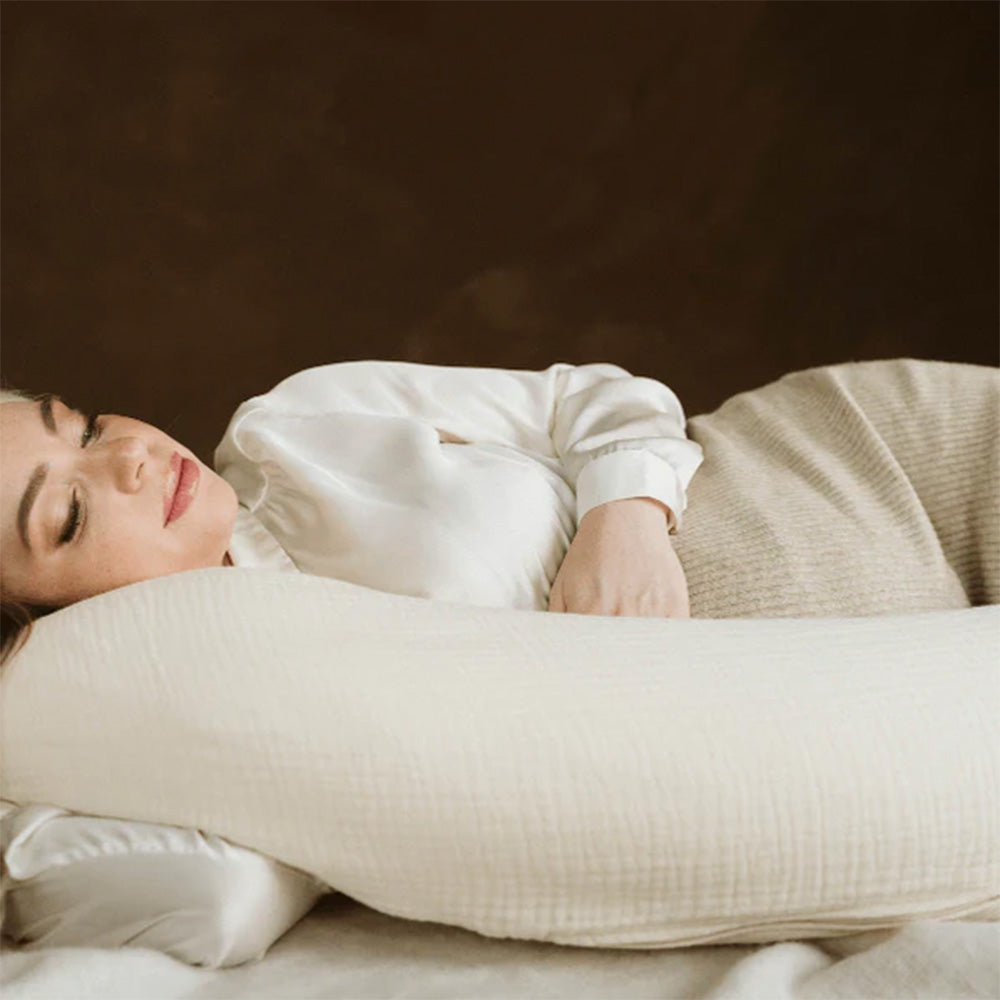 Ilmaha Voedingskussenhoes hydrofiel - Ecru