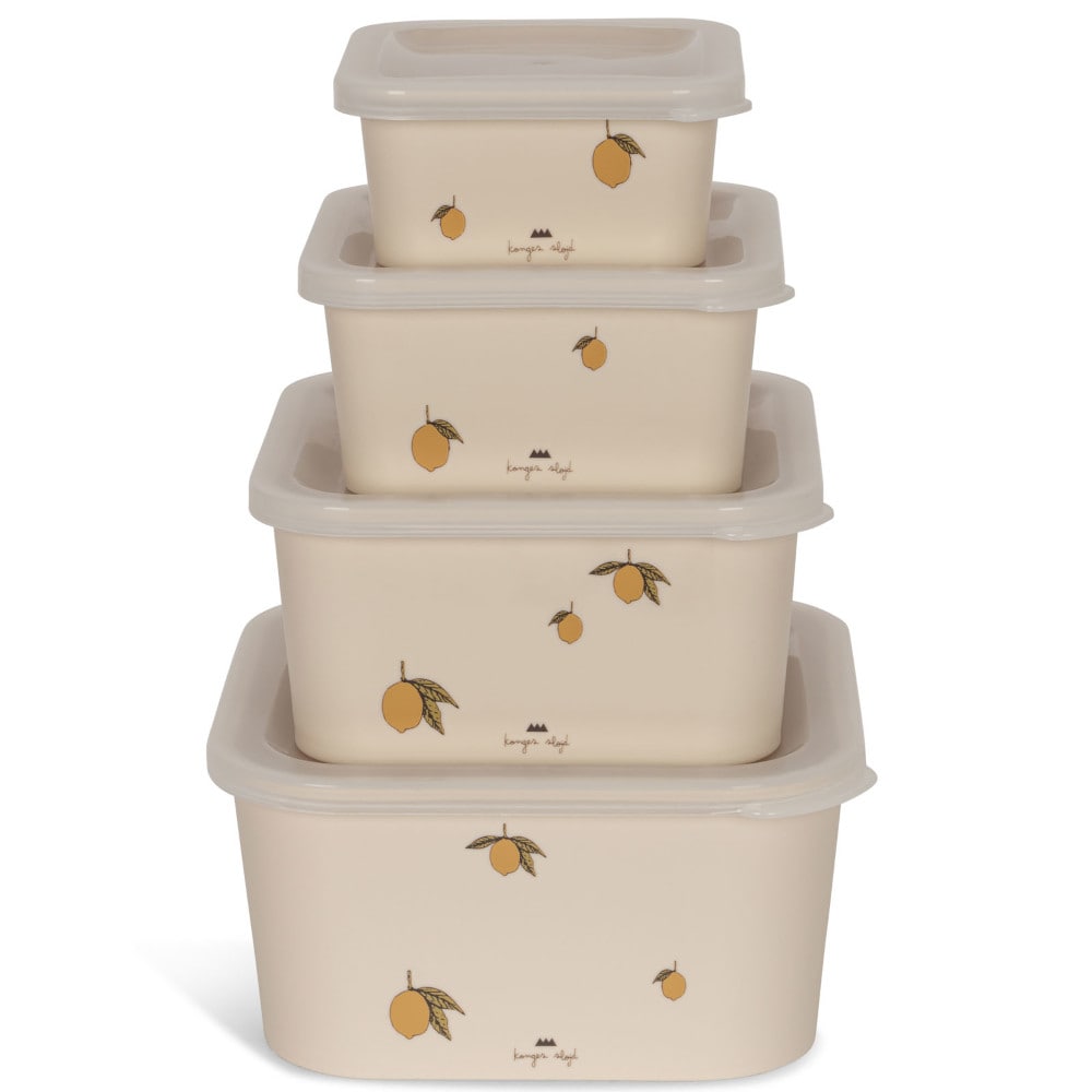 Konges Slojd Bewaarbakjes Lemon Konges Slojd