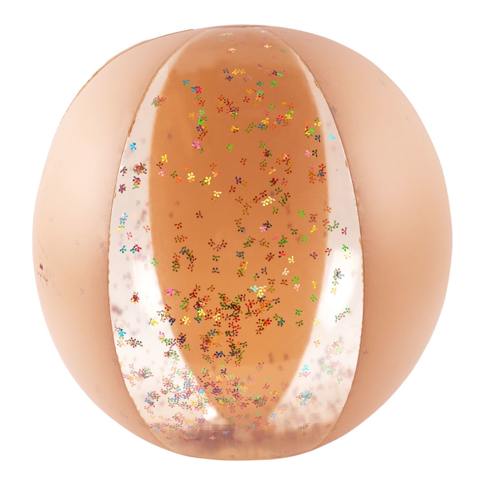 Konges Slojd Beach Ball Large - Cherry Blush Transparant Konges Slojd