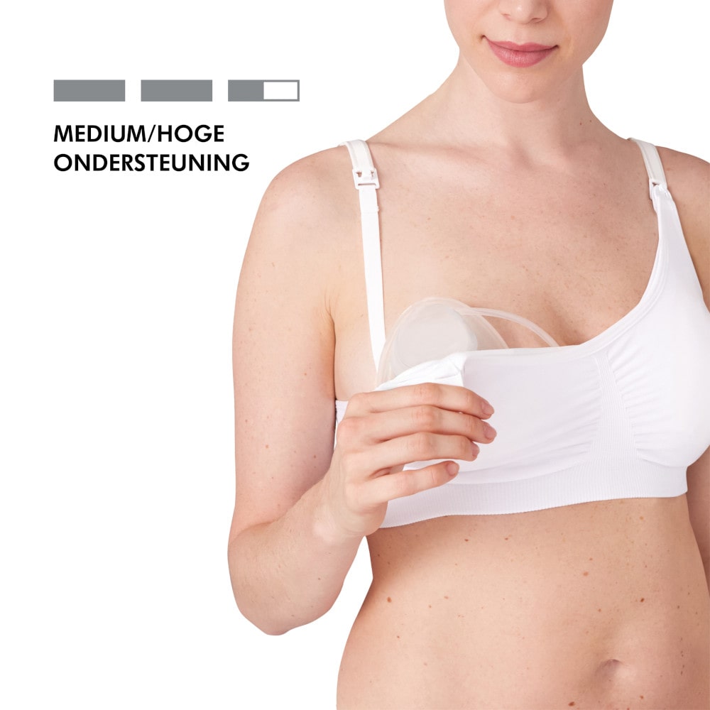 Medela 3-in-1 Borstvoedings- en Kolfbeha - Wit Medela