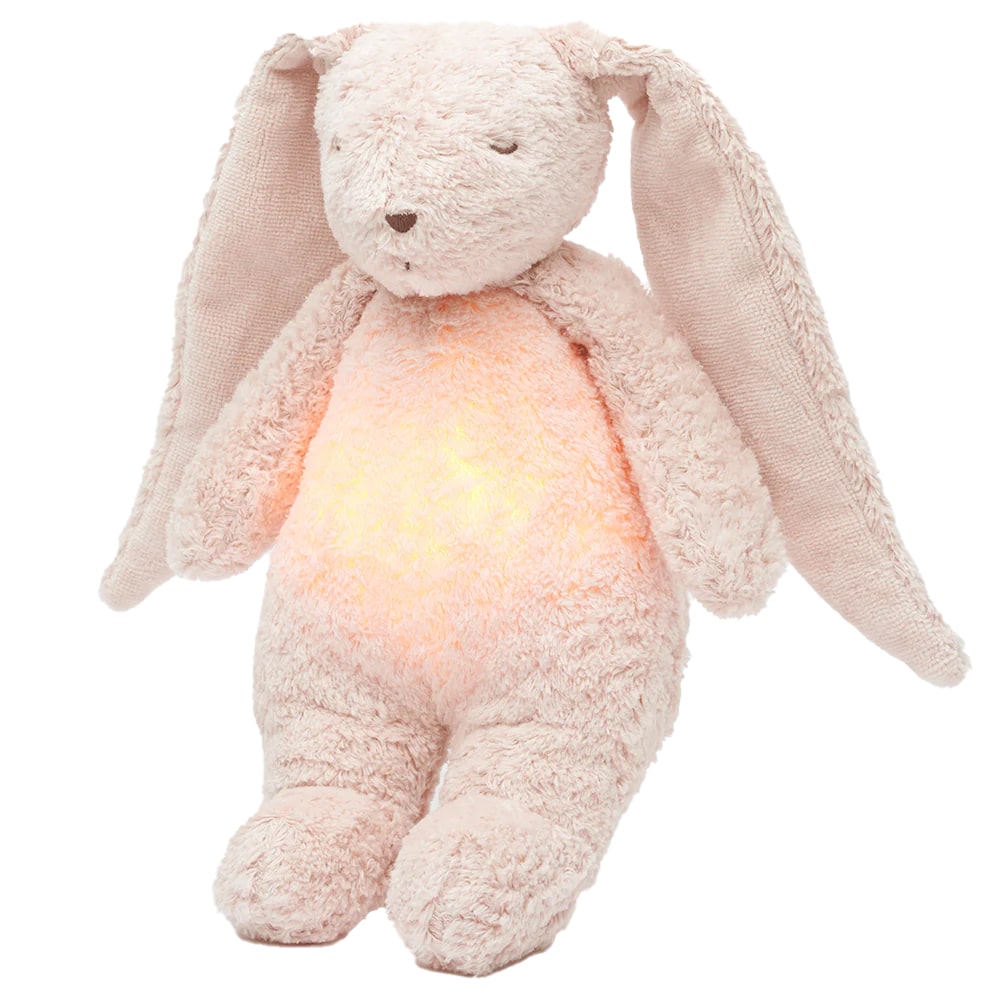Moonie Slaapknuffel Humming Bunny Natur - Rose Moonie