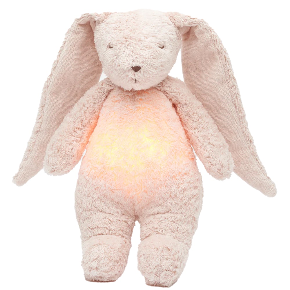 Moonie Slaapknuffel Humming Bunny Natur - Rose Moonie