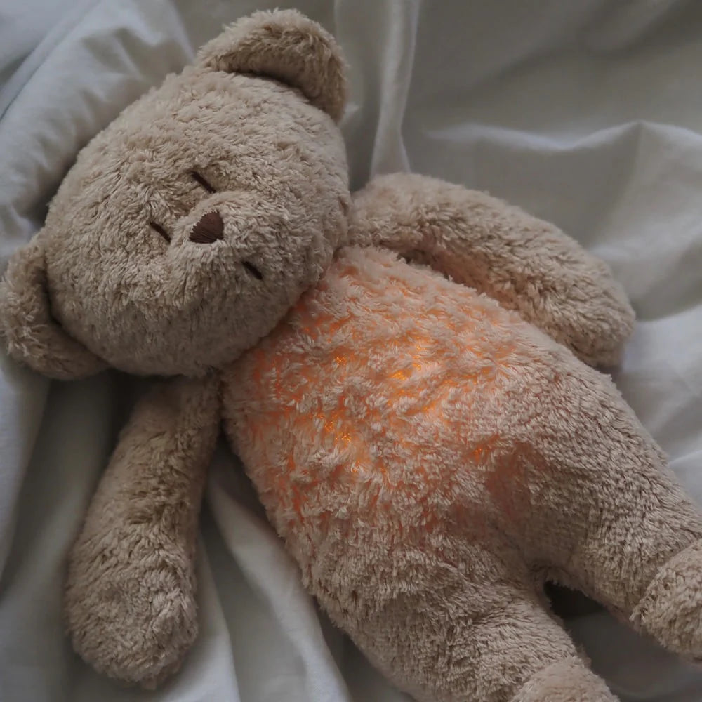 Moonie Slaapknuffel Humming Bear Natur 2.0