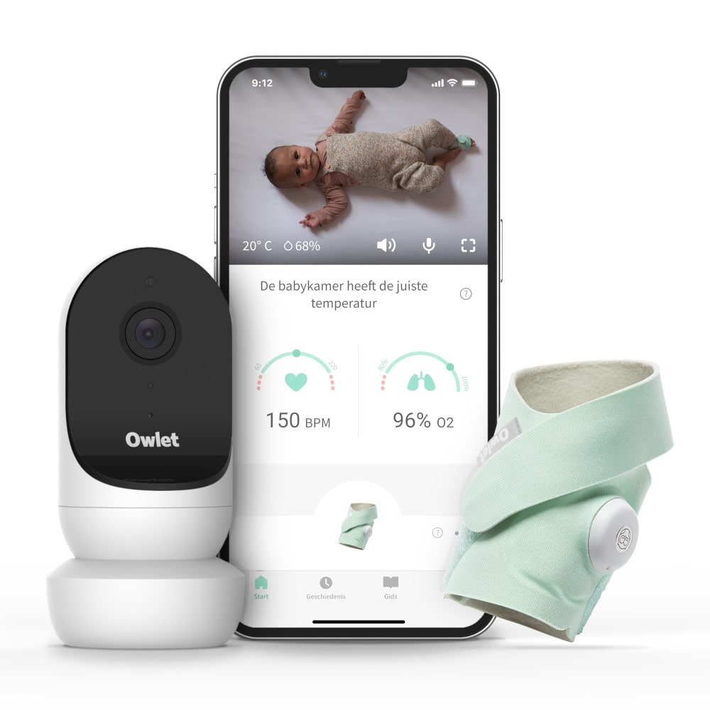 Owlet Duo 2 (Smart sock 3 & Cam 2) Groen Owlet
