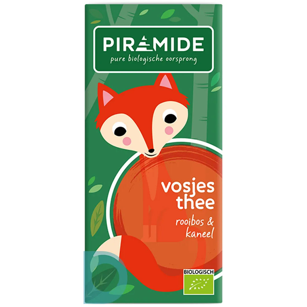 Piramide Kinderthee Vosjes - 20 theezakjes