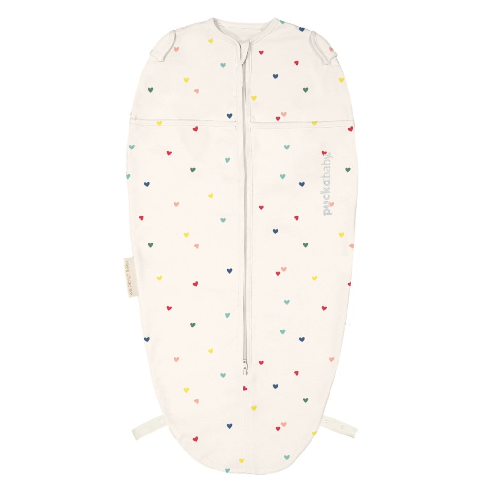 Puckababy Mini Slaapzak 3 - 6 maanden - Confetti Hearts Puckababy