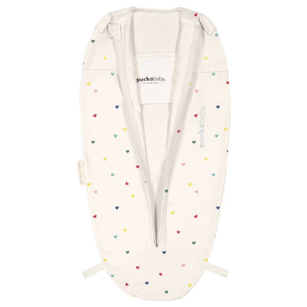 Puckababy Mini Slaapzak 3 - 6 maanden - Confetti Hearts Puckababy