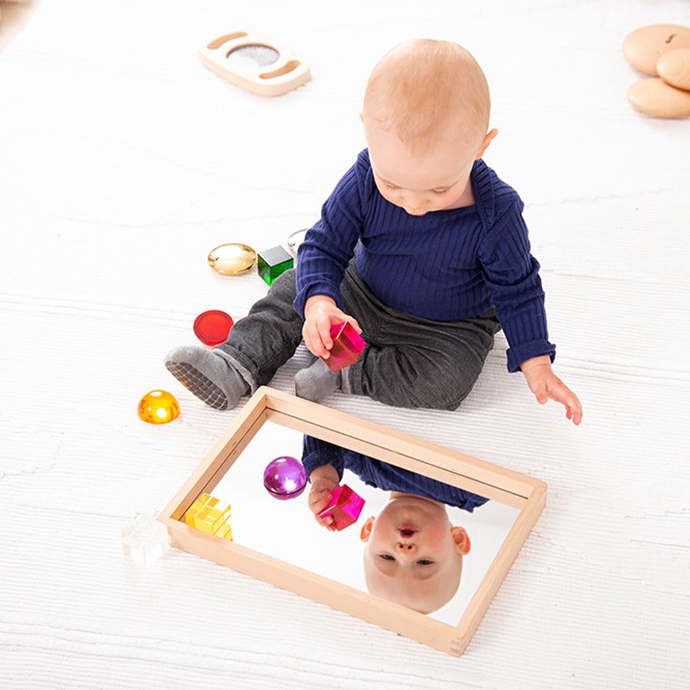 TickiT Houten Speelbak Spiegel Klein TickiT