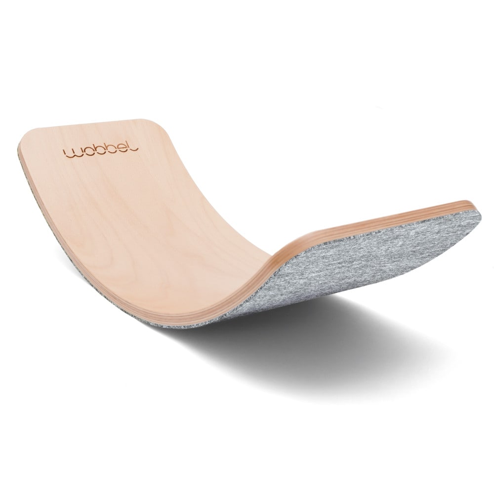 Wobbel Pro Blank Gelakt met Vilt Baby Muis Wobbel