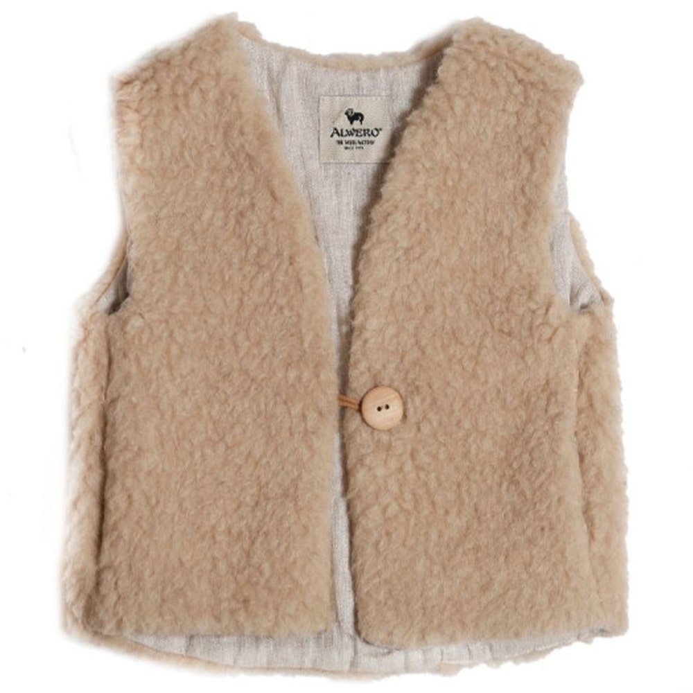 Alwero Bodywarmer Vest Exclusive Junior Beige Alwero