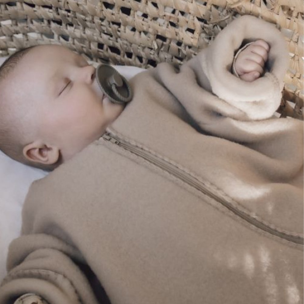 Alwero Wollen Slaapzak Lange Mouw Beige Alwero