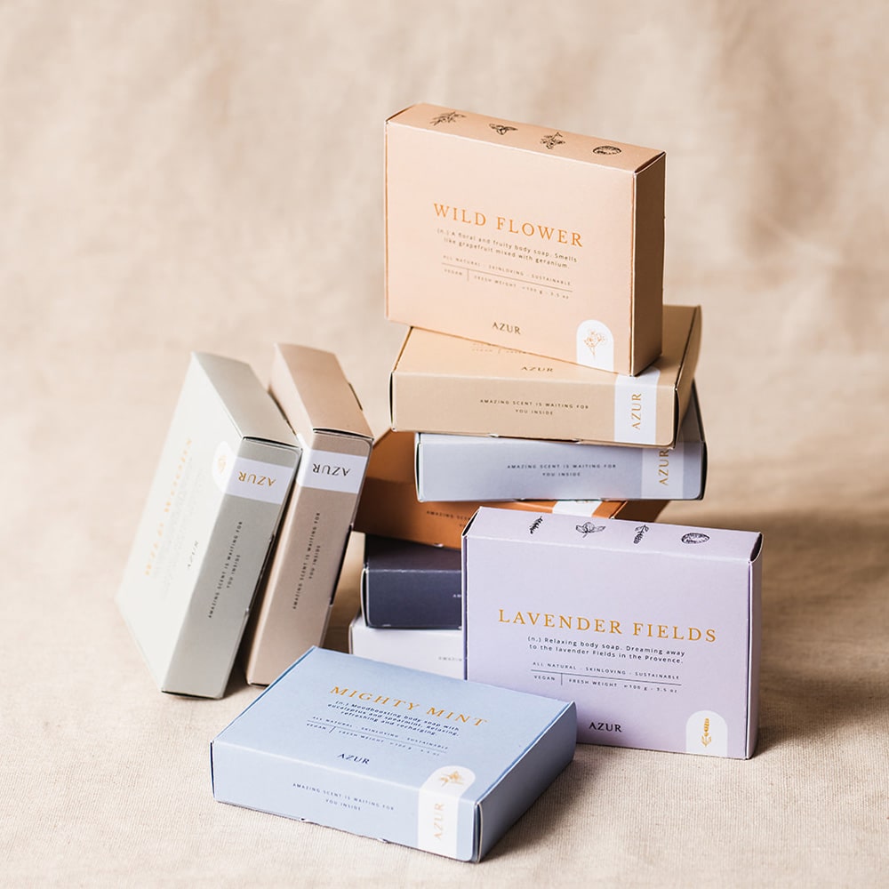 Azur Natural Natuurlijke Lichaamszeep - Sunset Dreams Azur Natural