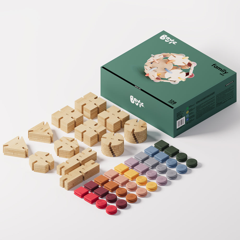 BAVVIC Family Set - 128 elementen Bavvic