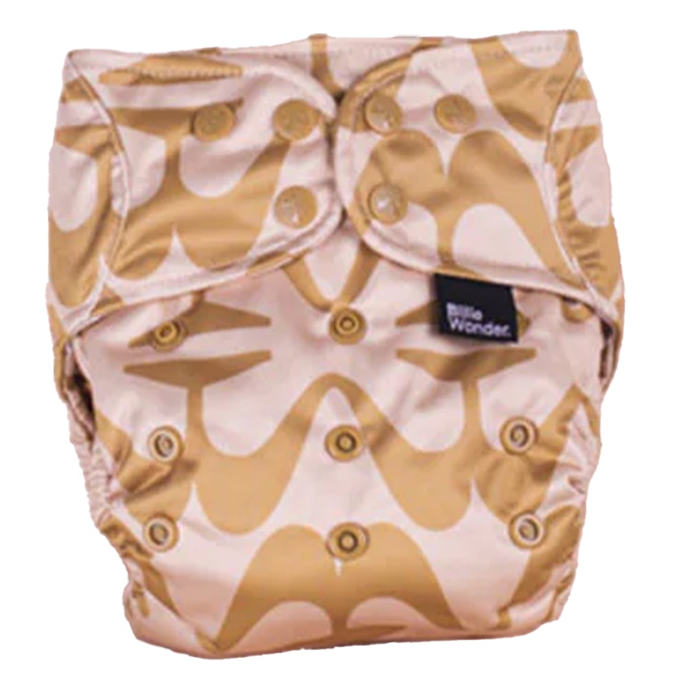 Billie Wonder Wasbare Luier Wrap - Gold Billie Wonder