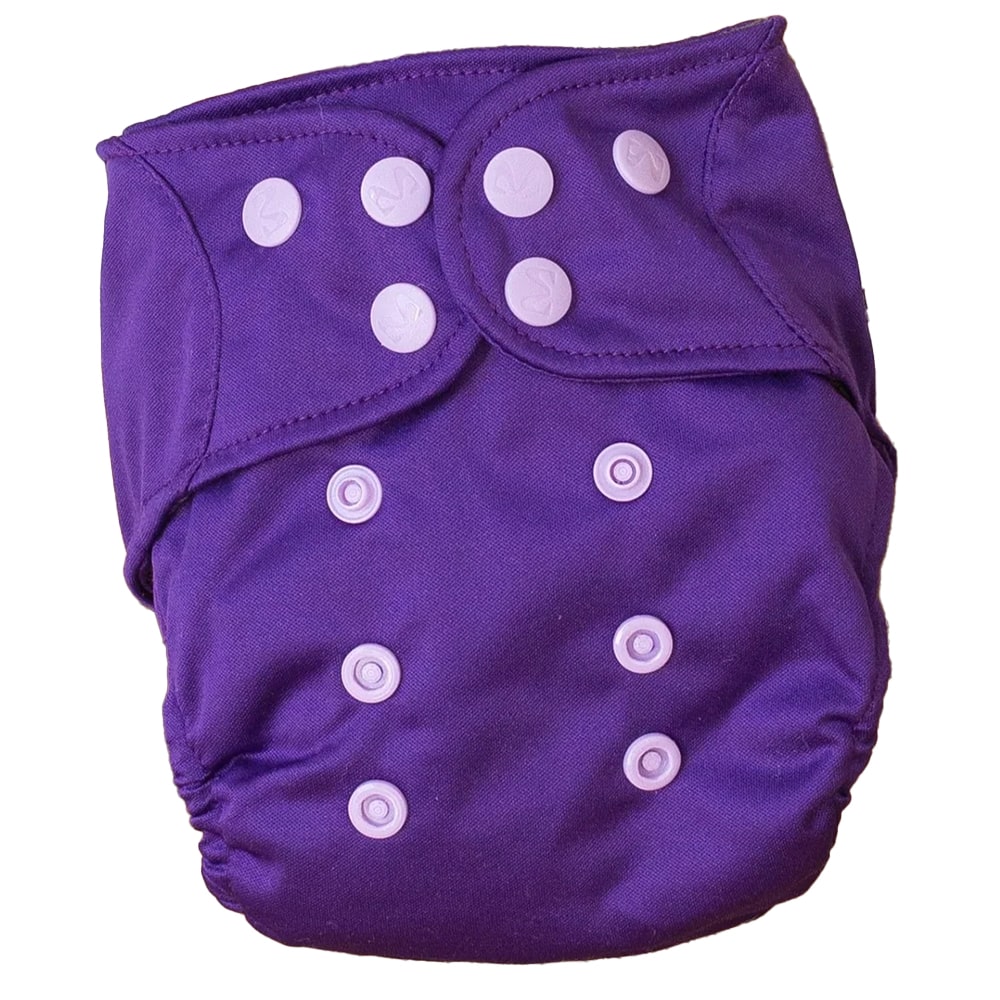 Billie Wonder Wasbare Luier Wrap - Purple Billie Wonder