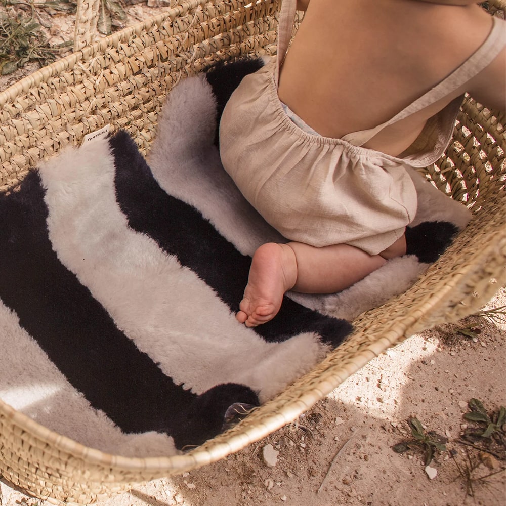 Binibamba Buggy Snuggler Schapenvacht - Half Moon Binibamba