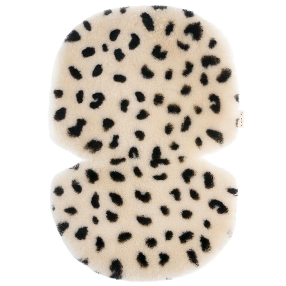 Binibamba Buggy Snuggler Schapenvacht - Leopard Peanut Binibamba