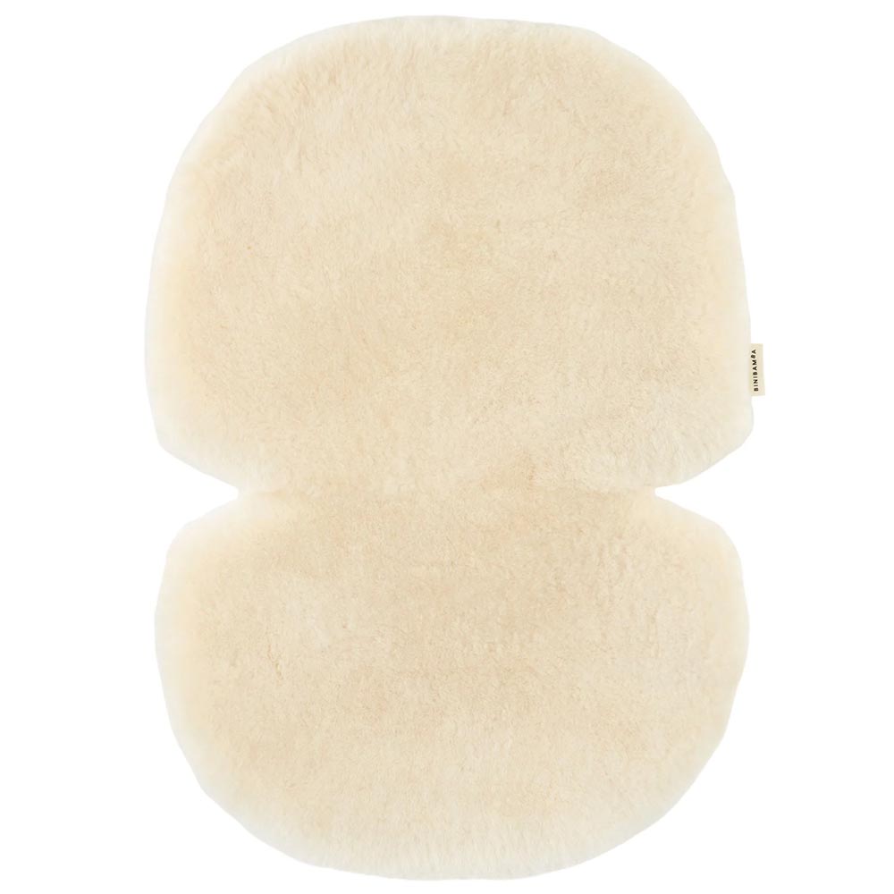 Binibamba Buggy Snuggler Schapenvacht - Milk Binibamba