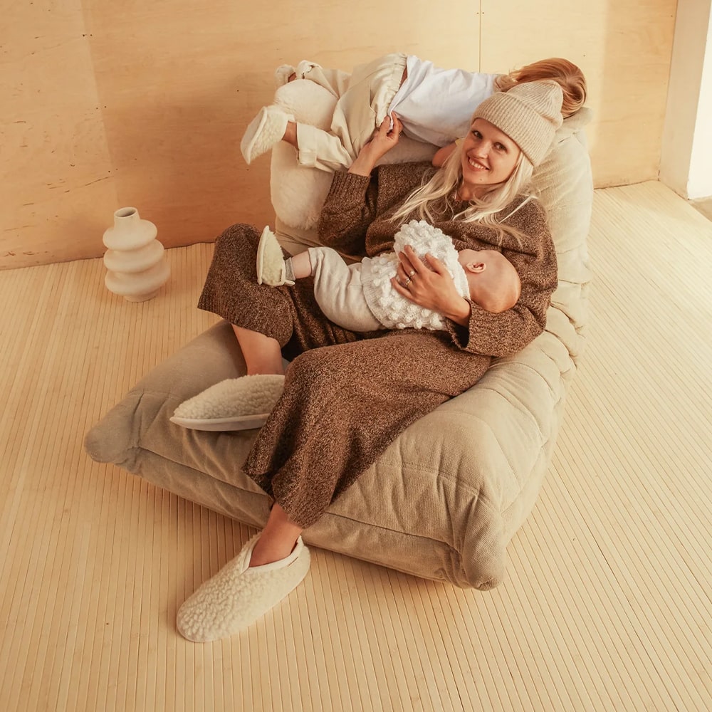 Binibamba Slofjes Milk Binibamba