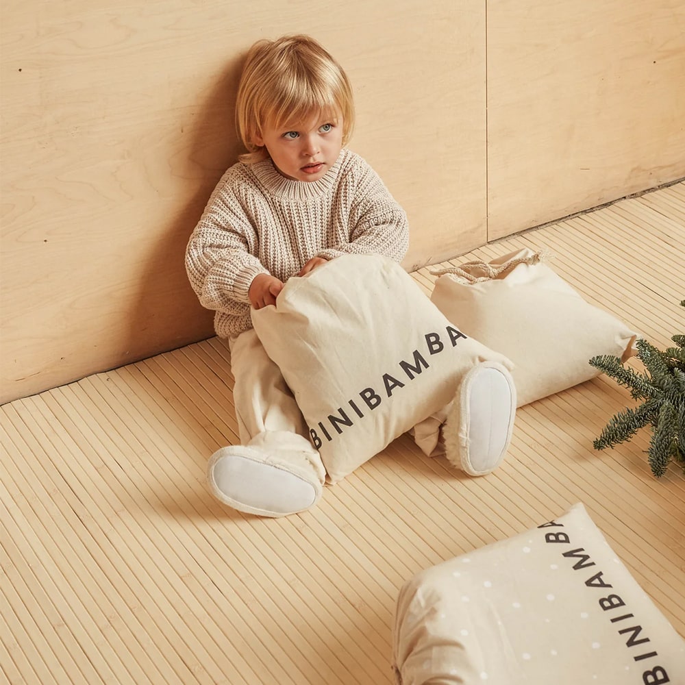 Binibamba Slofjes Milk Binibamba