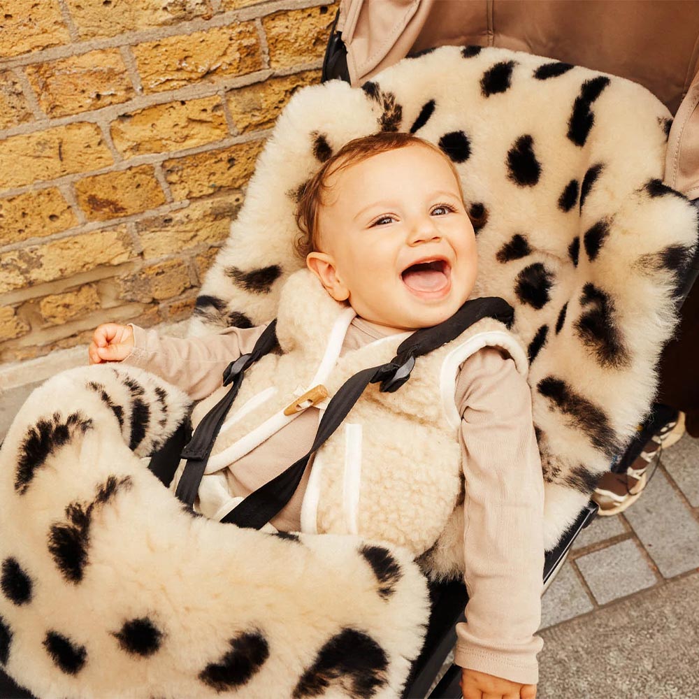 Binibamba Voetenzak Puffmuff - Leopard Binibamba