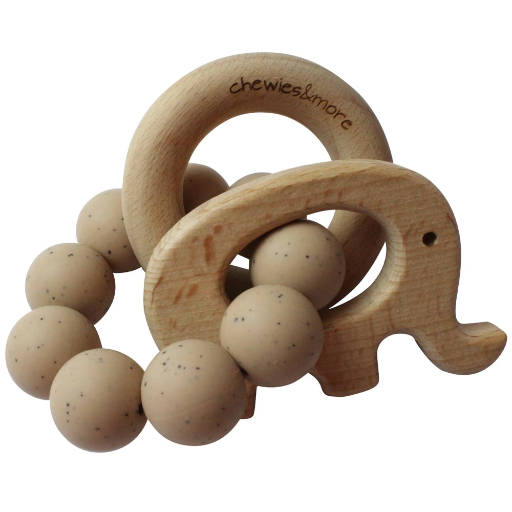 Chewies and More Play Rattle Elephant