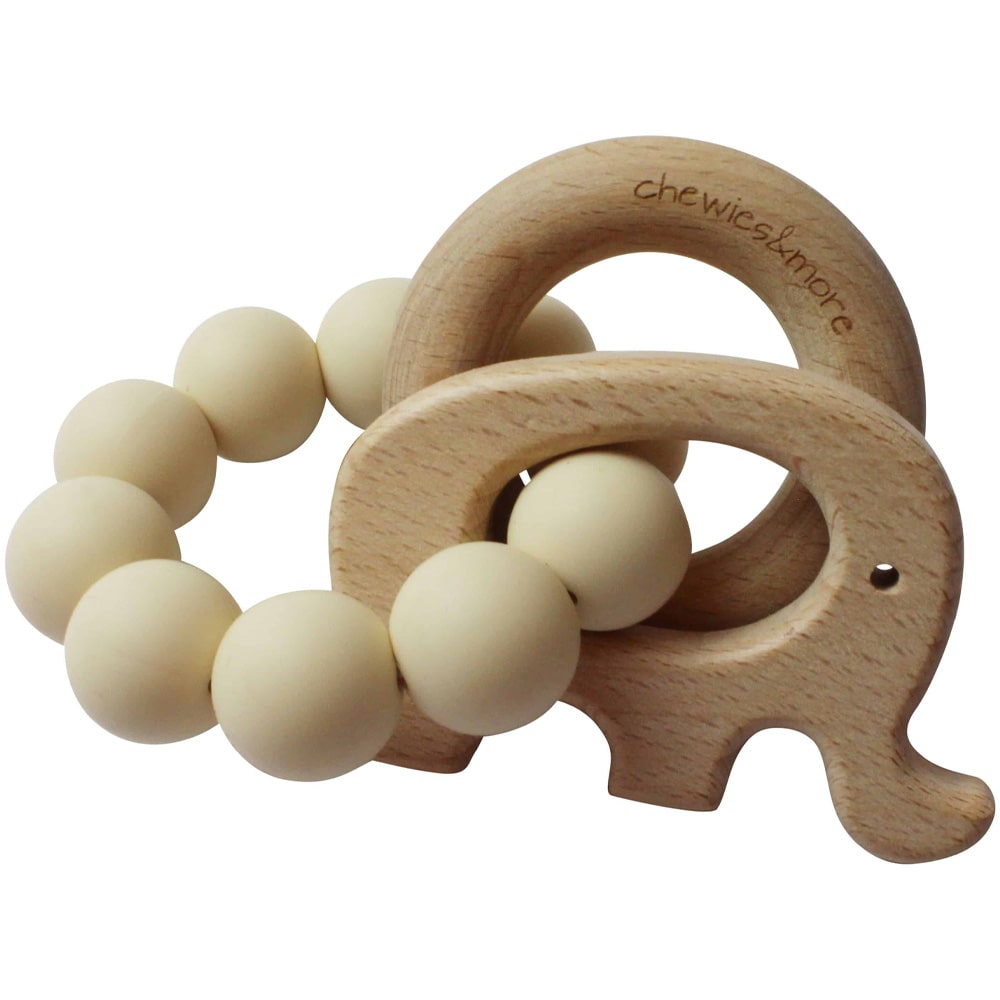 Chewies and More Play Rattle Elephant