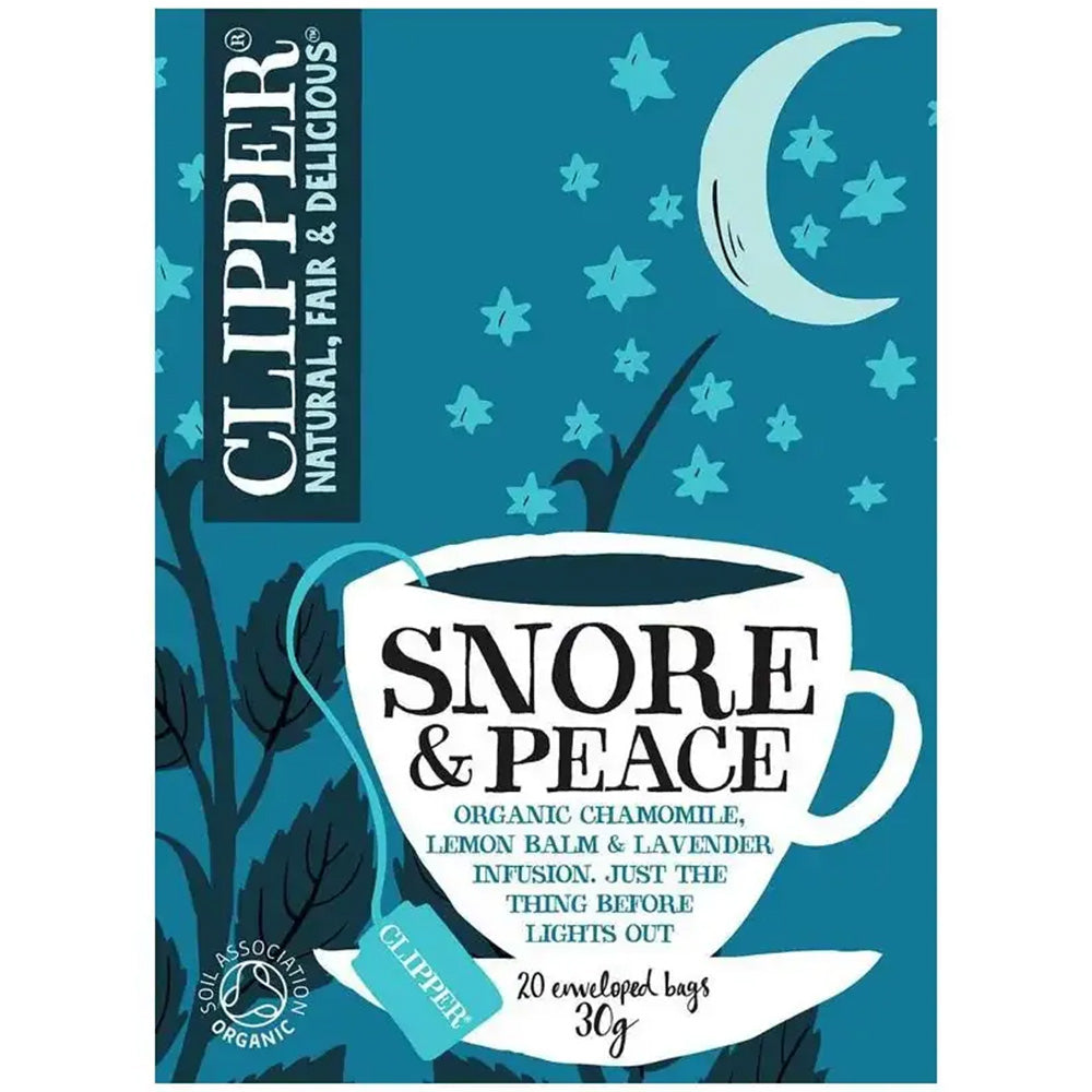 Clipper - Biologische Thee Snore & Peace - Kamille & Lavendel