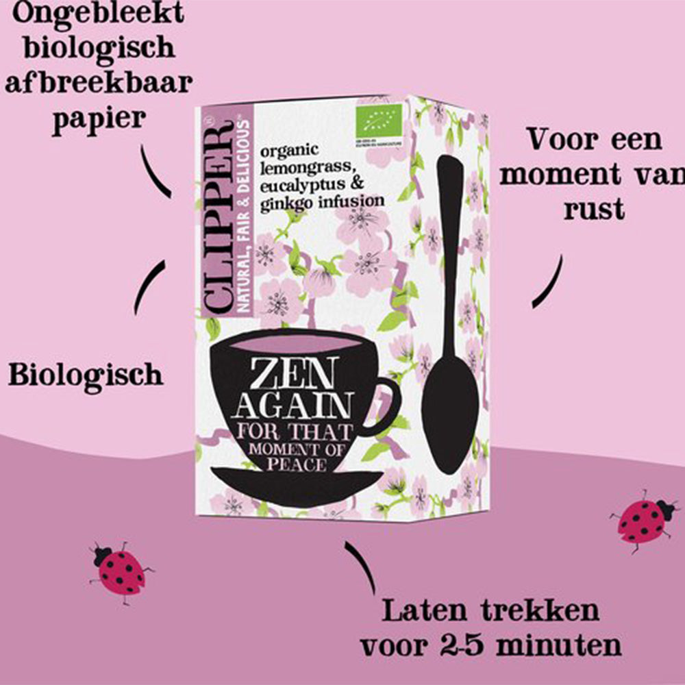 Clipper - Biologische Thee Zen Again Organic Infusion