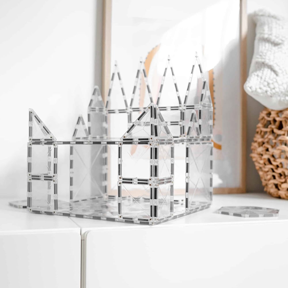 Connetix Tiles Clear Base Plate Pack 2 stuks Connetix Tiles