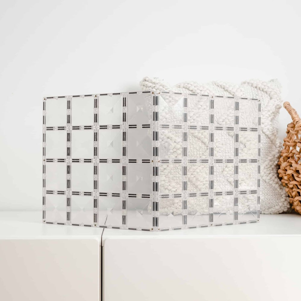 Connetix Tiles Clear Base Plate Pack 2 stuks Connetix Tiles
