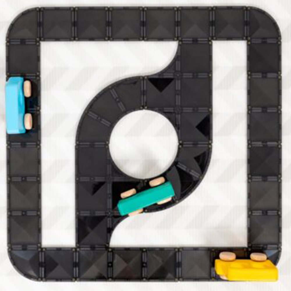 Connetix Tiles Creative Roads Pack - 48 PC - Kideo.store