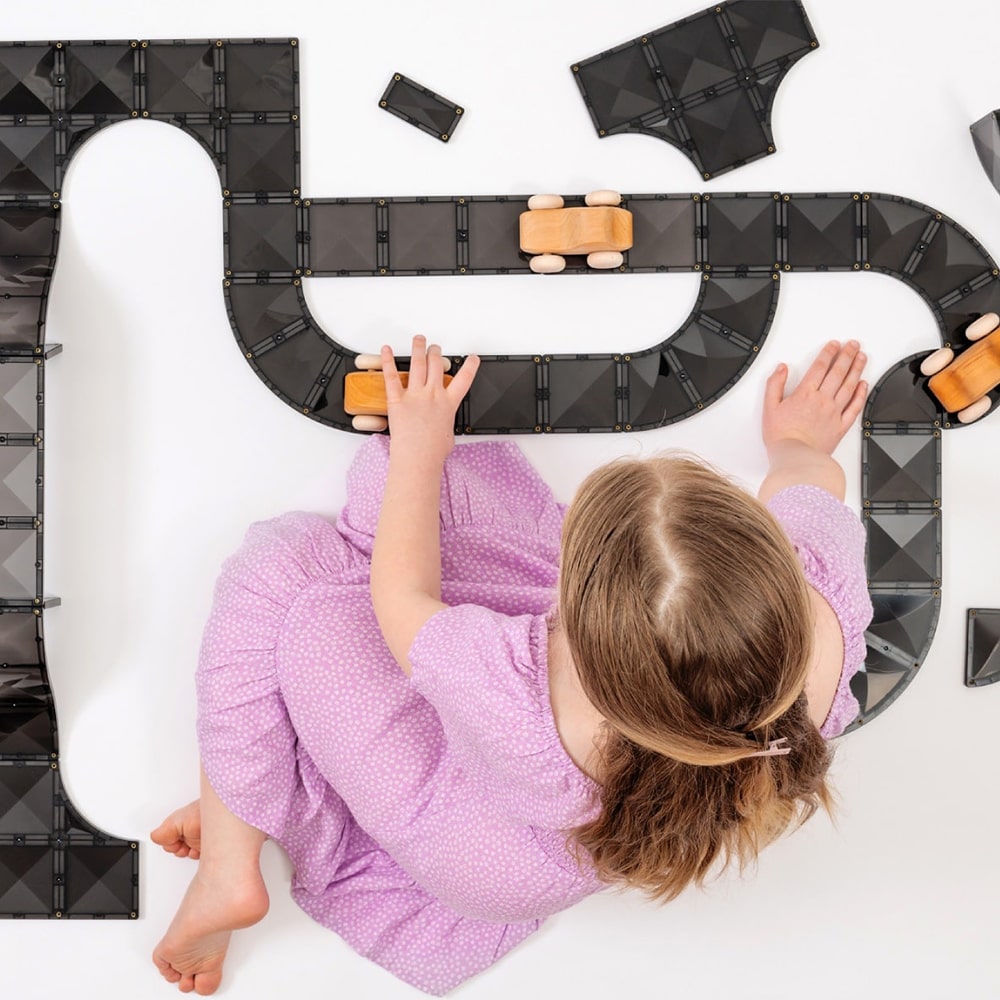 Connetix Tiles Creative Roads Pack - 48 PC - Kideo.store