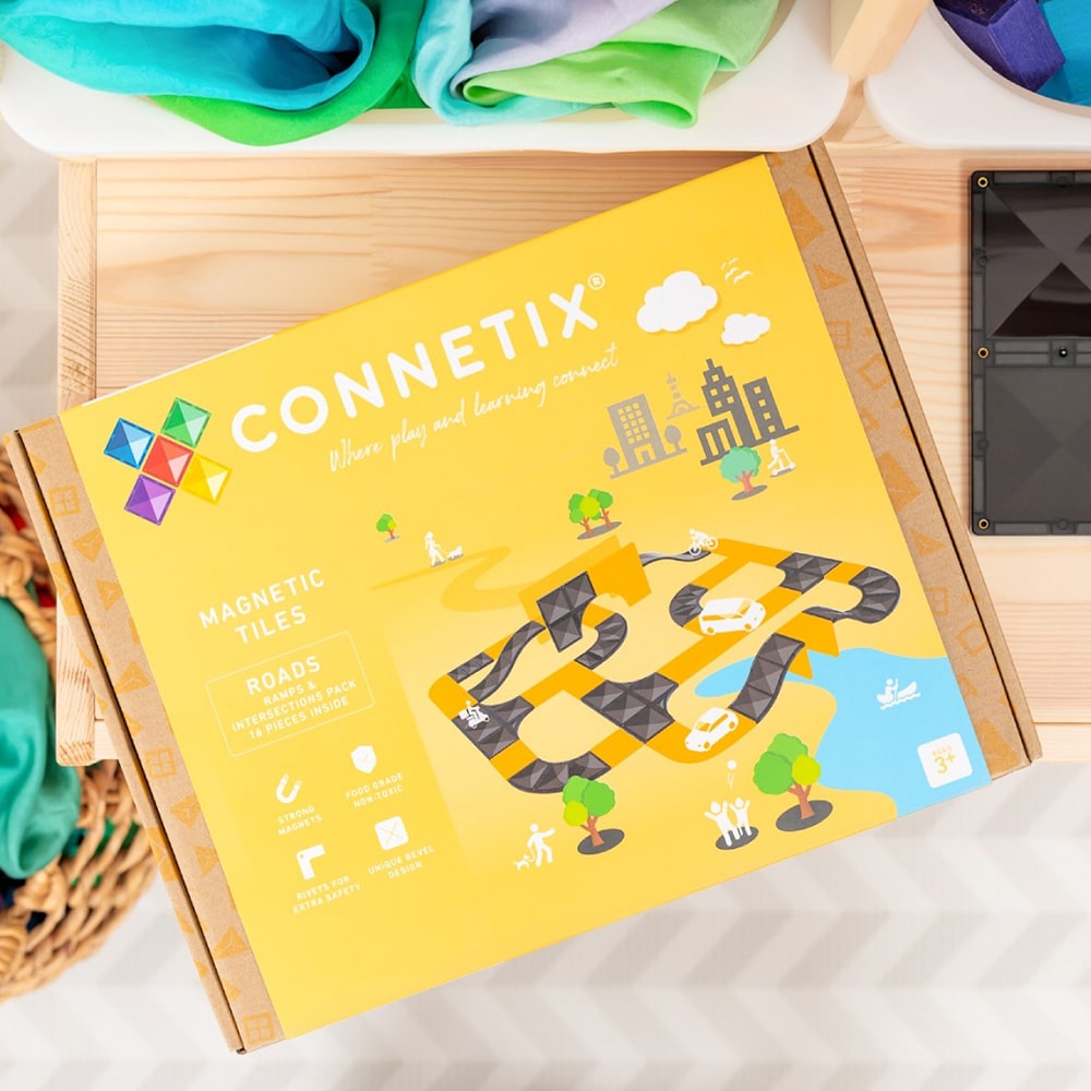 Connetix Tiles Ramps & Intersections Pack 16 stuks Connetix Tiles
