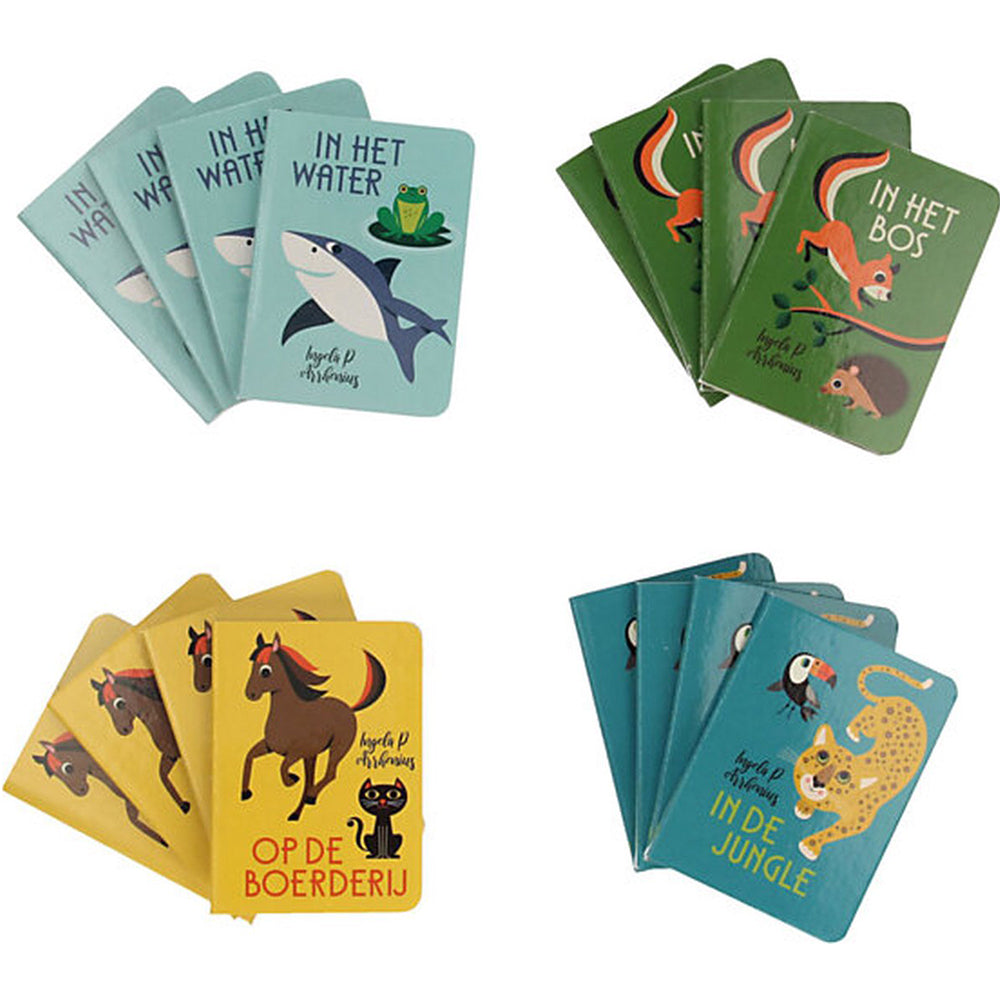 De Dieren van Ingela 16 uitdeelboekjes Bibliotheek
