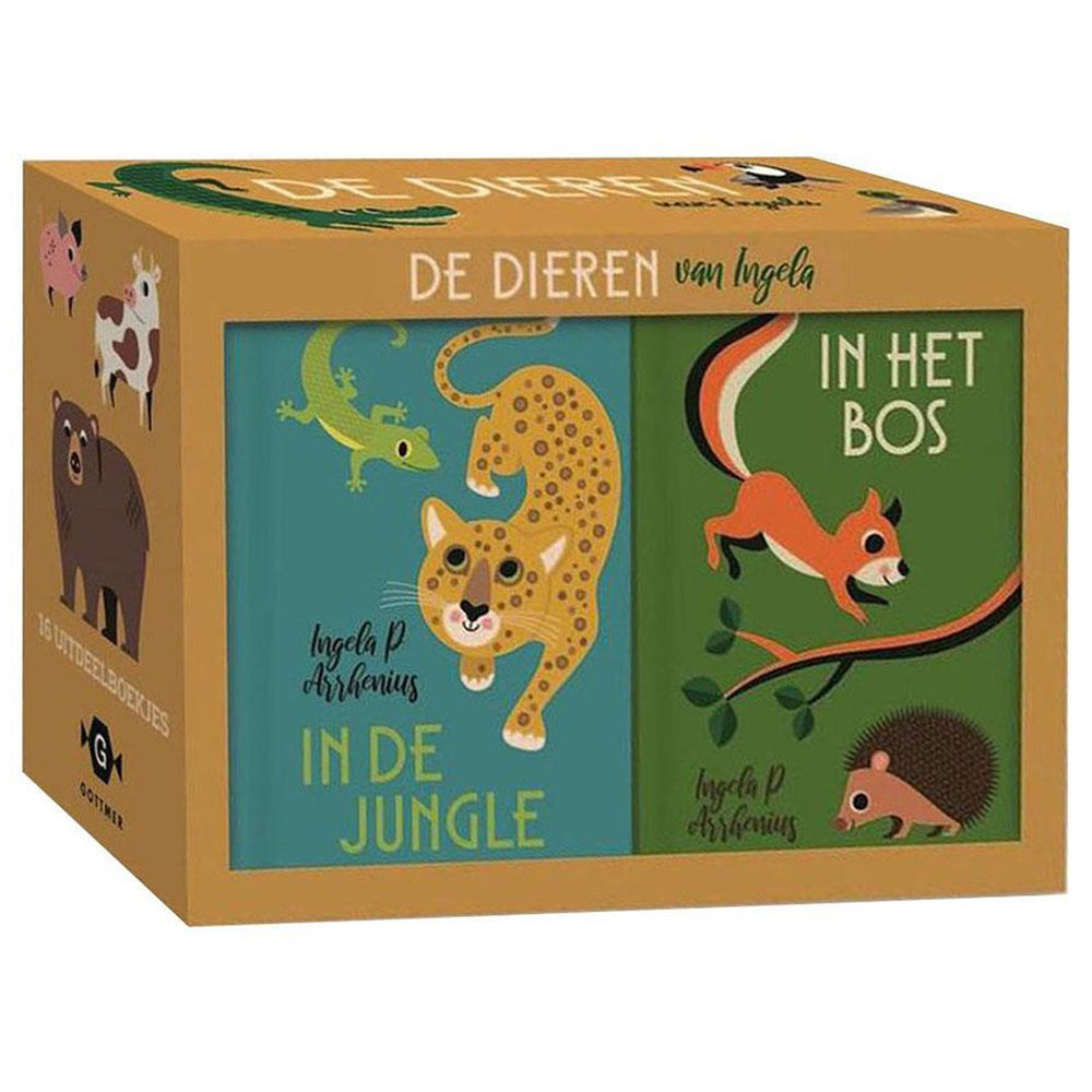 De Dieren van Ingela 16 uitdeelboekjes Bibliotheek