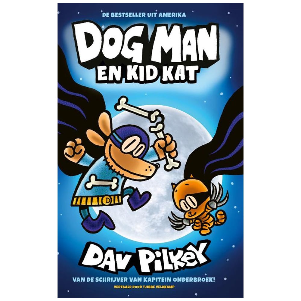 Dog Man En Kid Kat